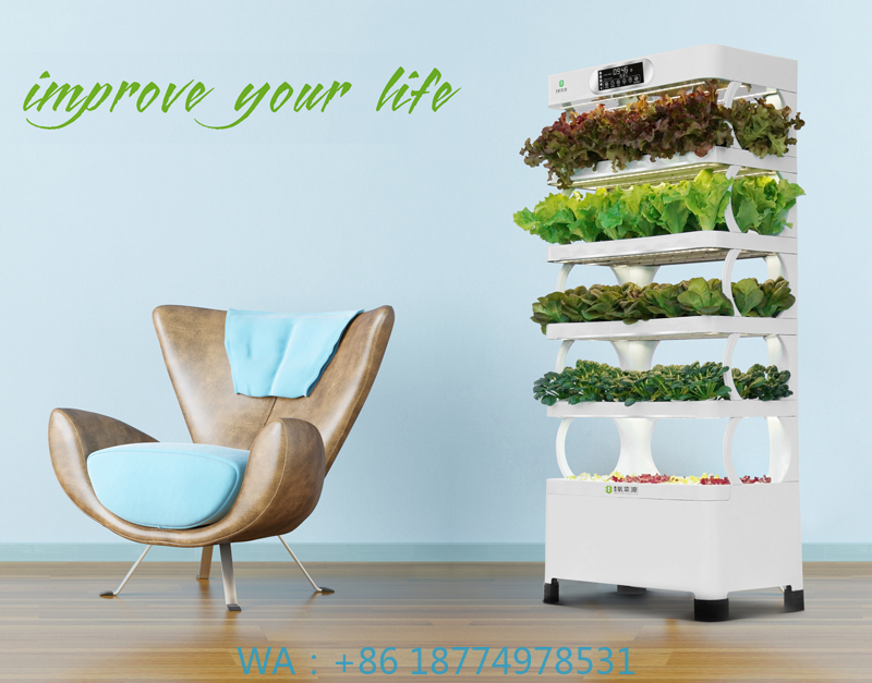 Smart Garden Vertical Planter - والدفيئة العمودية نظام الزراعة المائية الكامل