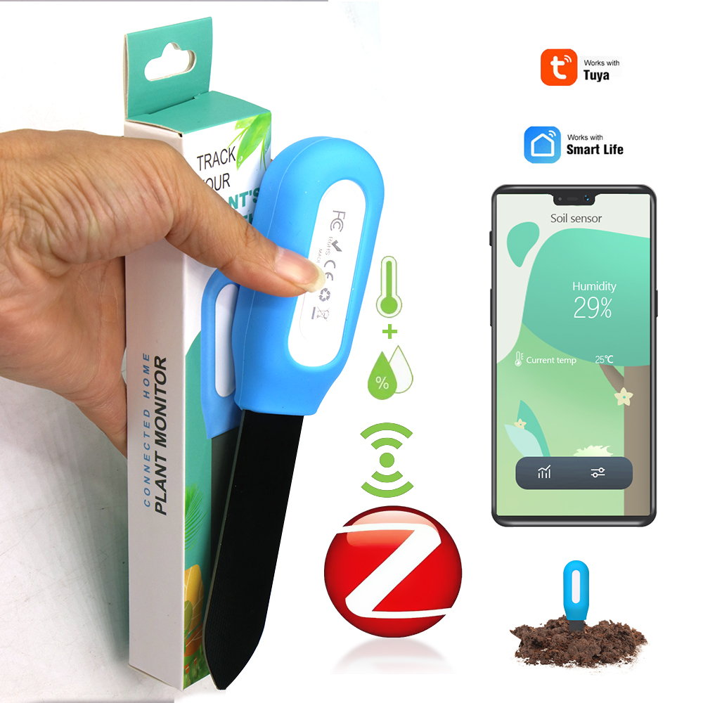 Smart Garden Sensors - مستشعر التربة زيجبي الذكي للمنزل والحديقة