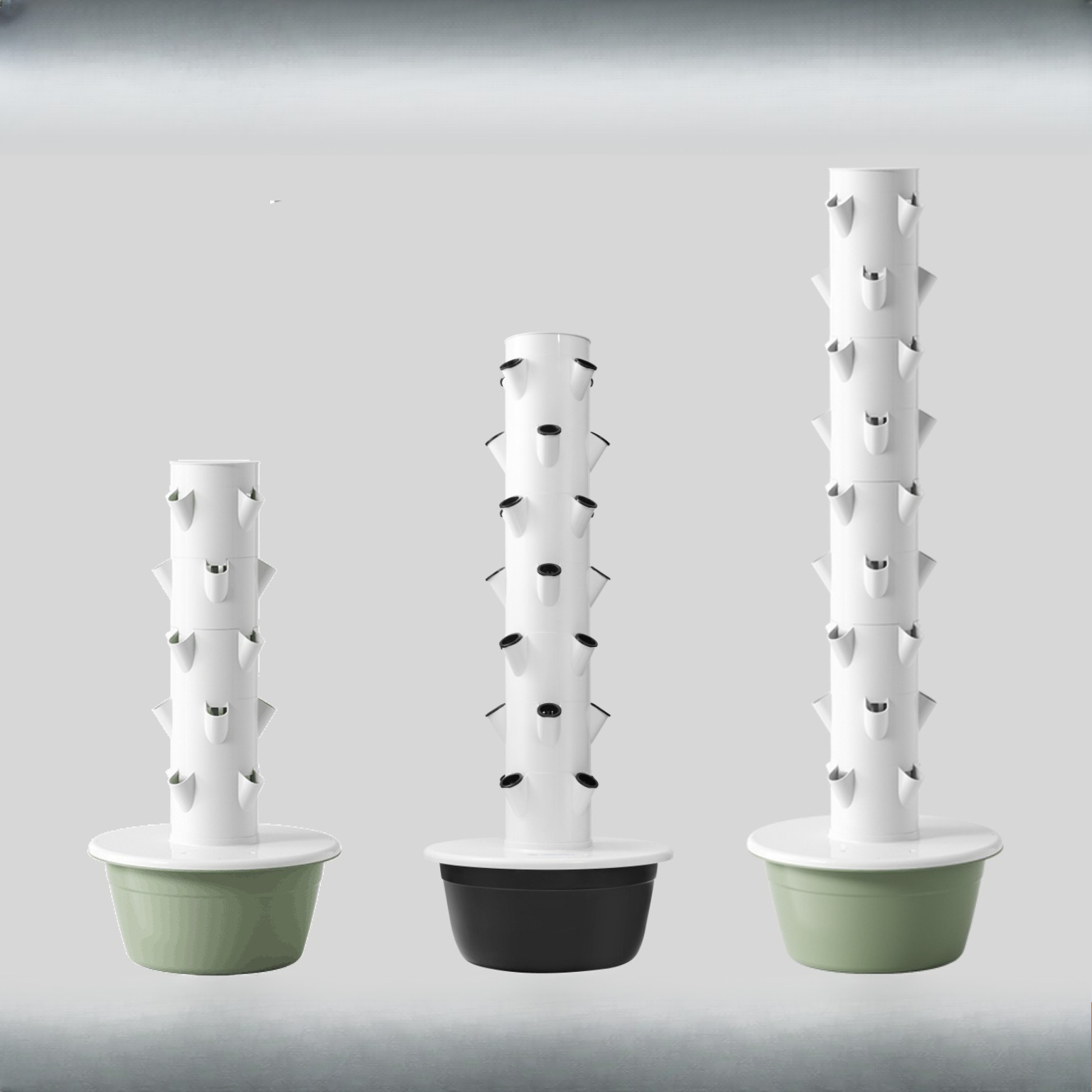 Smart Garden Vertical Planter - برج زراعة مائية ذكي عمودي بدون