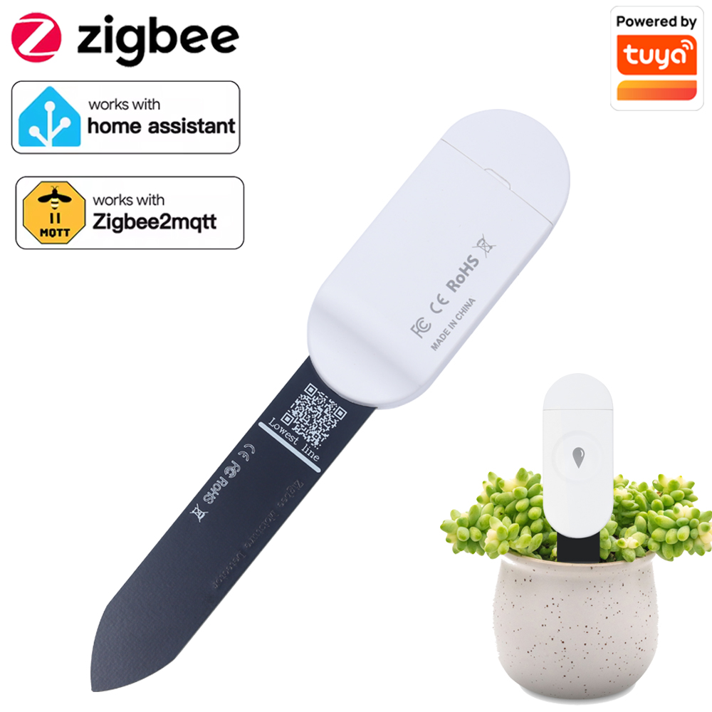 Smart Garden Sensors - تويا زيجبي كاشف درجة الحرارة والرطوبة