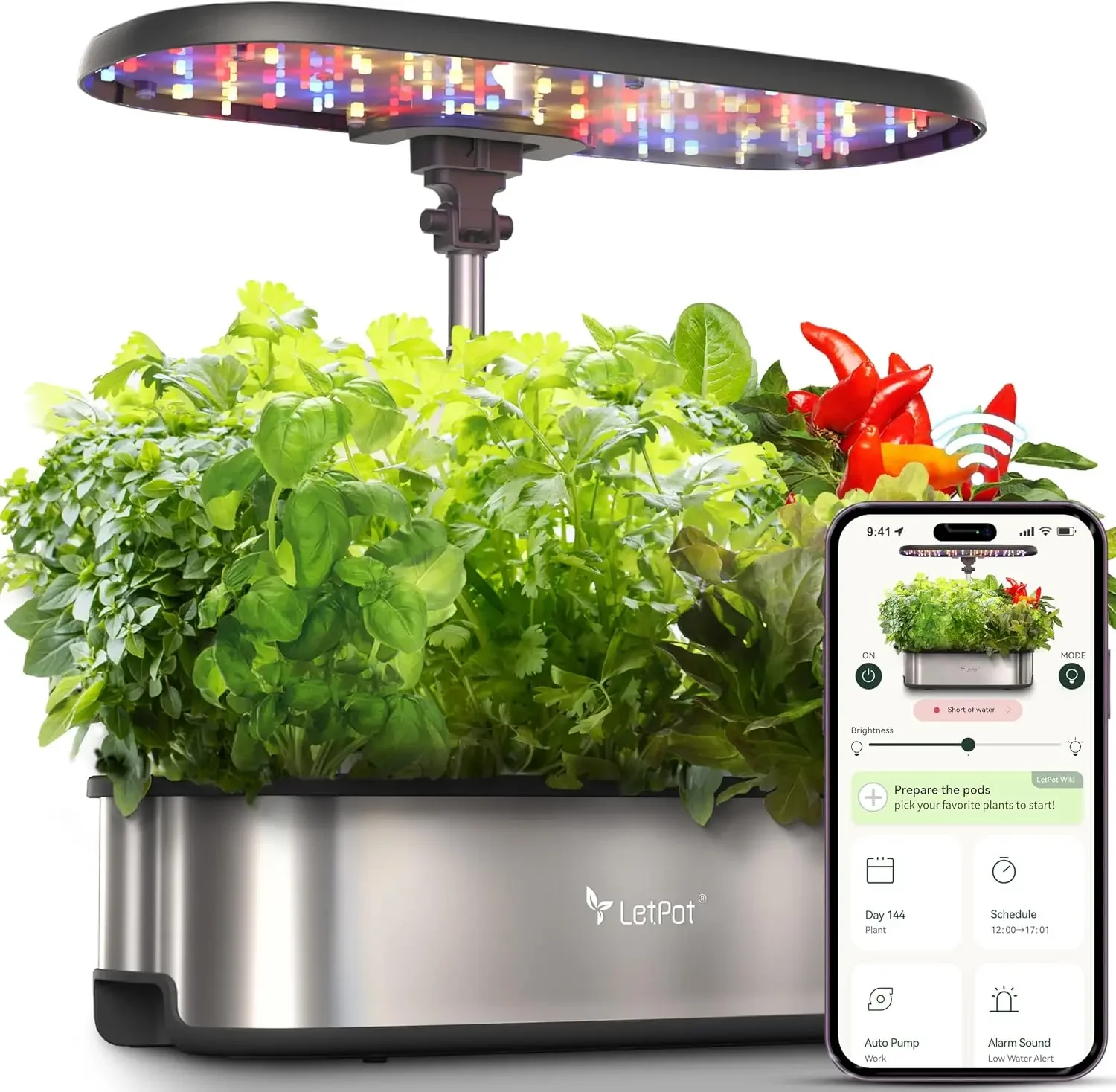 App Smart Garden - نظام الزراعة المائية LETPOT LPH-SE، مجموعة