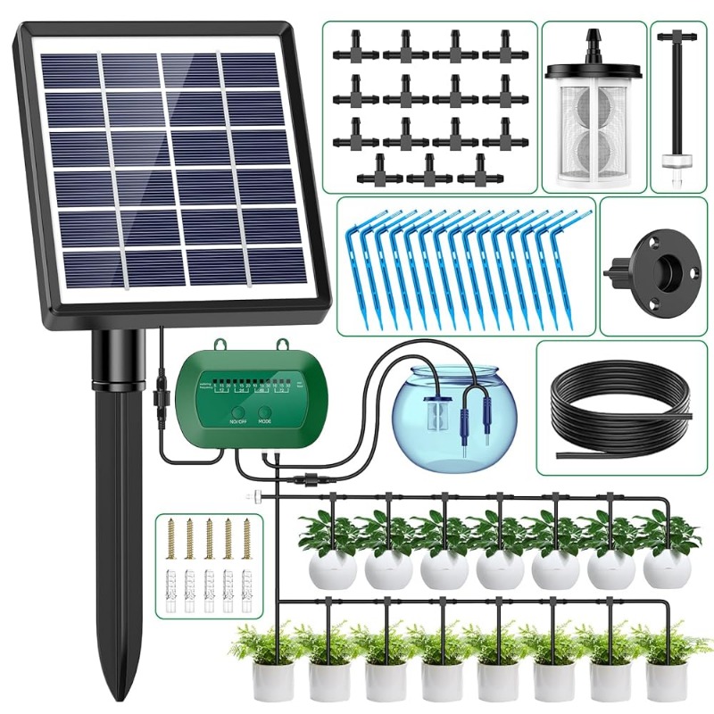 Smart Garden Water - طقم الري الذكي بالطاقة الشمسية 6