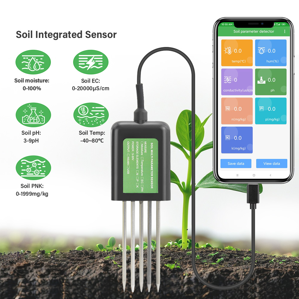 Smart Garden Nutrients - YIERYI مقياس درجة الحموضة التربة اختبار