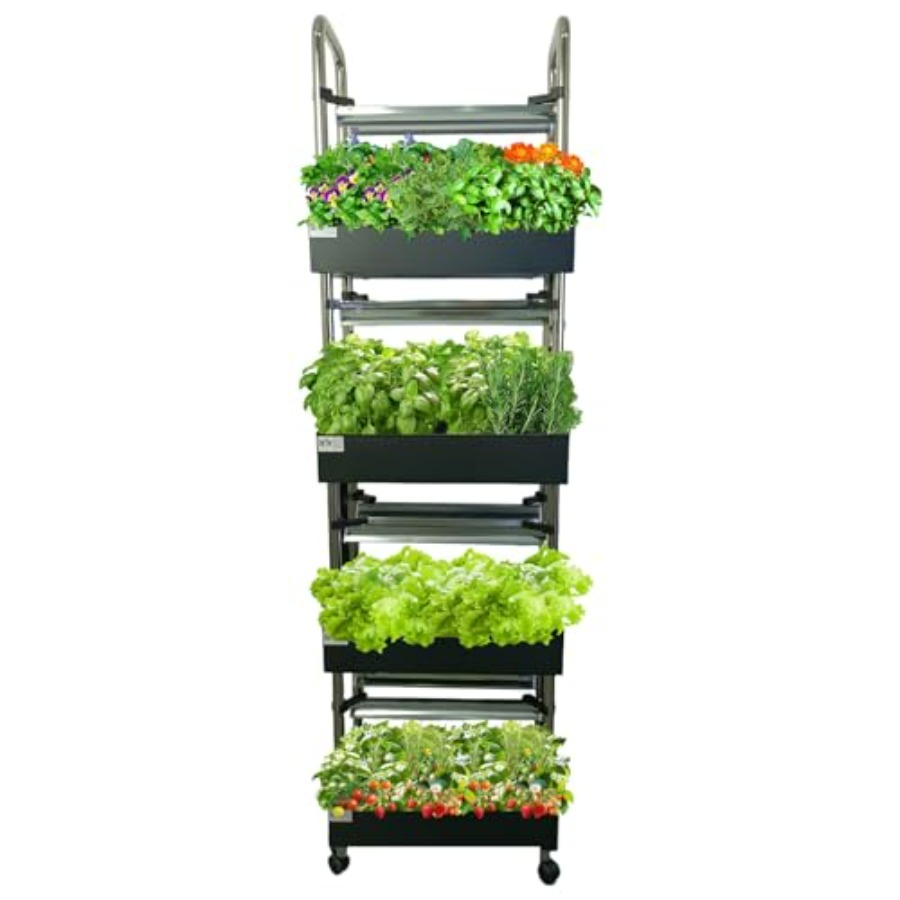 Smart Garden Water - نظام زراعة مائية داخلي: حديقة عمودية