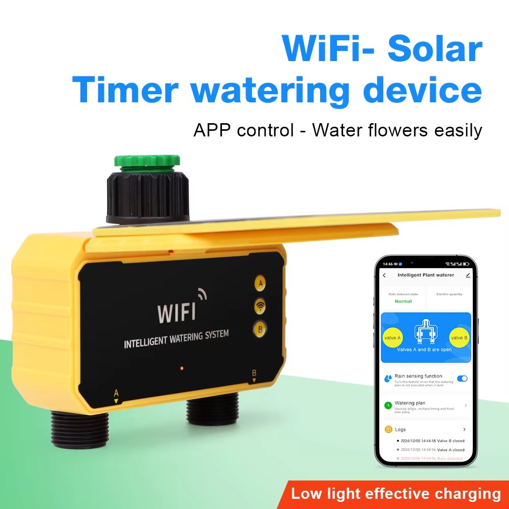 وحدة تحكم بالري بالطاقة الشمسي - مراجعة Smart Garden Water Timer وسعره