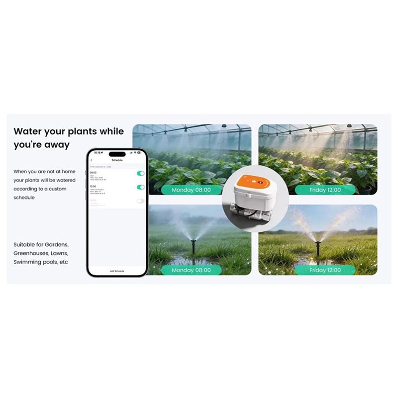 مؤقت ري ذكي بتقنية واي فاي DT5 - مراجعة Smart Garden Uk وسعره