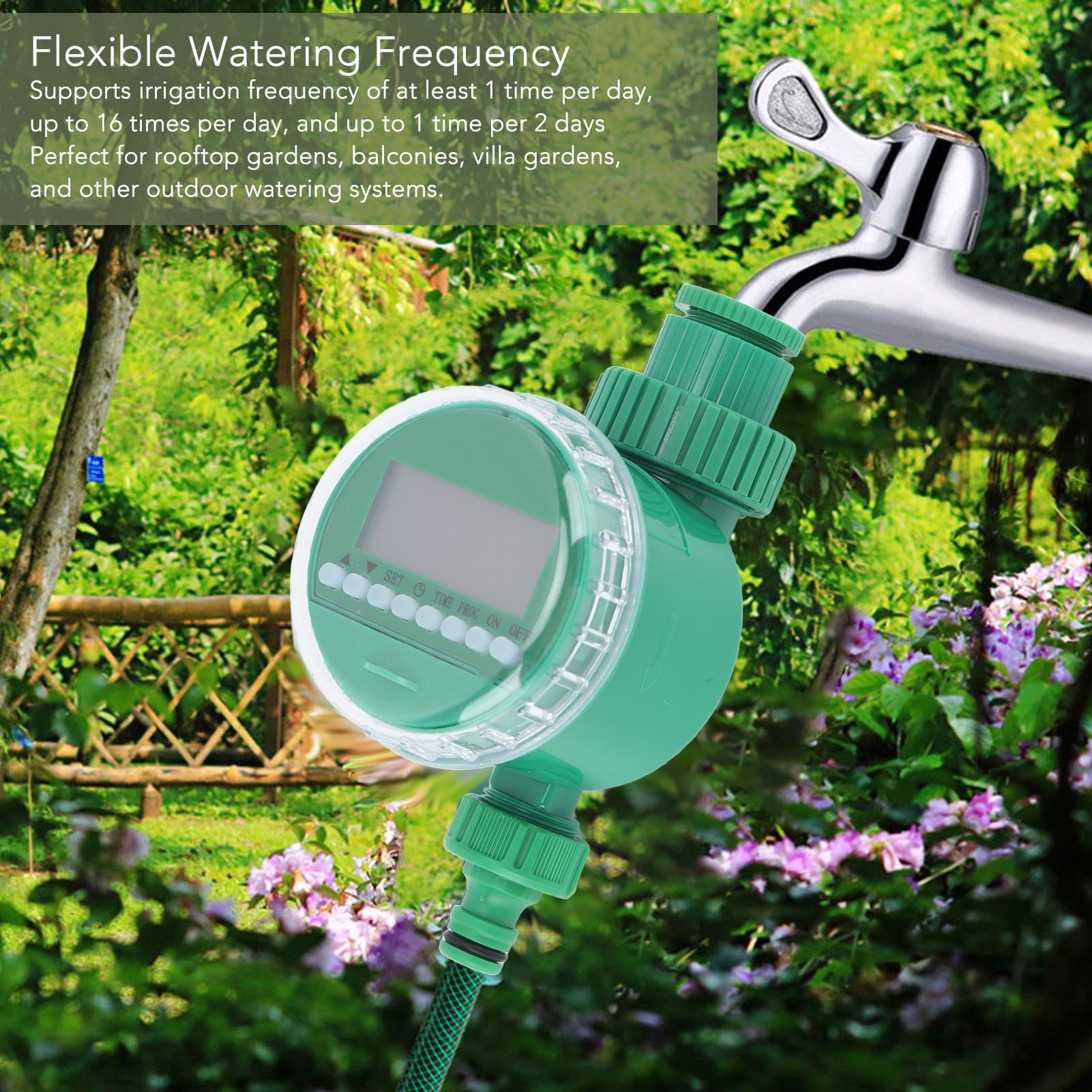 الموقت الإلكتروني لسقي الحدائق - مراجعة Smart Garden Water Timer وسعره