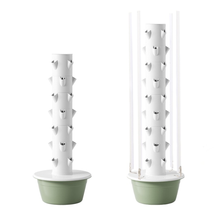 برج زراعة مائية ذكي عمودي بدون - مراجعة Smart Garden Vertical Planter وسعره