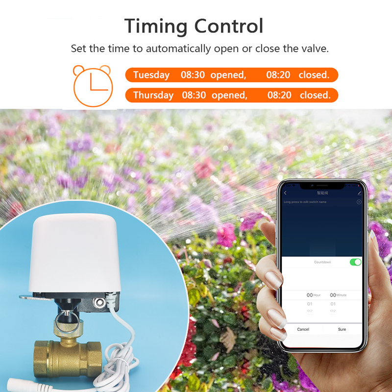 صمام مياه ذكي 1/2 بوصة 3/4 بوص - مراجعة Smart Garden Sensors وسعره