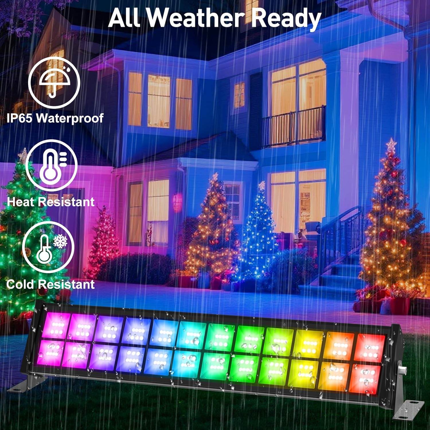 50/72 واط RGB LED الكاشف بار م - مراجعة Smart Garden Uk وسعره
