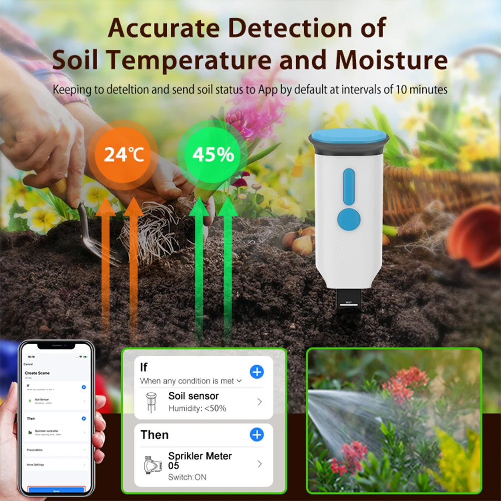 جهاز استشعار رطوبة التربة الذك - مراجعة Smart Garden Sensors وسعره