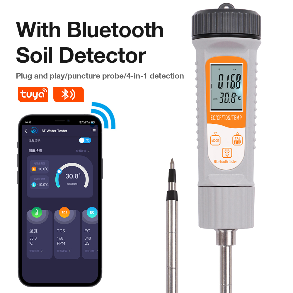 جهاز اختبار التربة EC/TDS/CF/T - مراجعة Smart Garden Nutrients وسعره