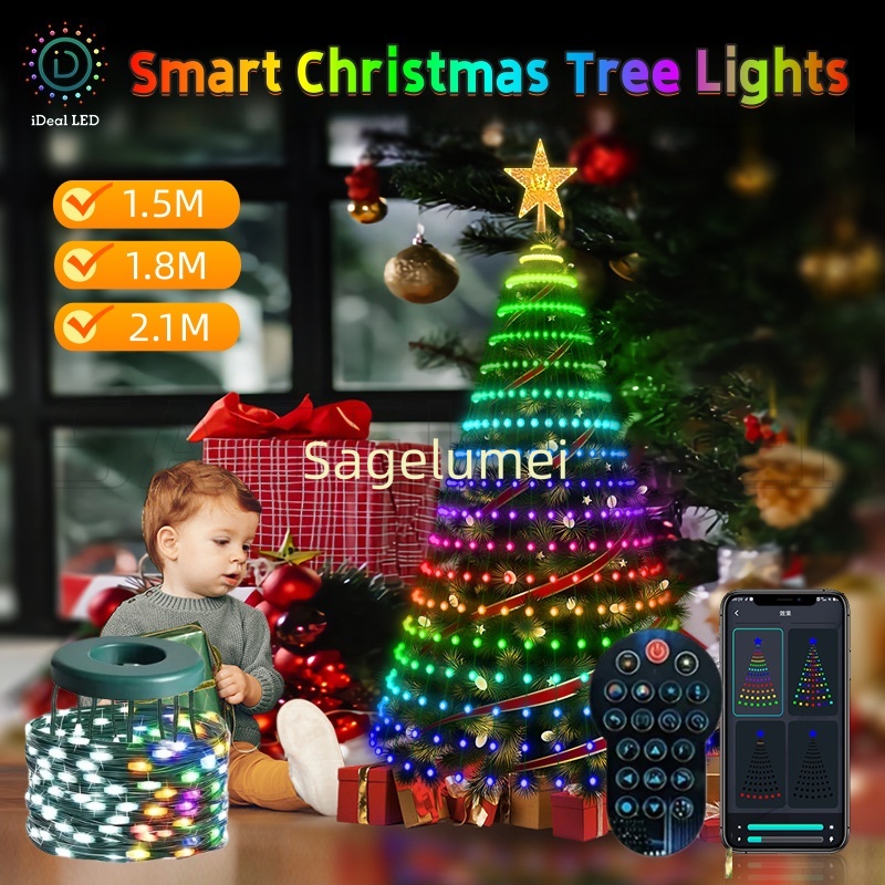 RGBIC 400 المصابيح أضواء عيد ا - مراجعة Smart Garden Uk وسعره