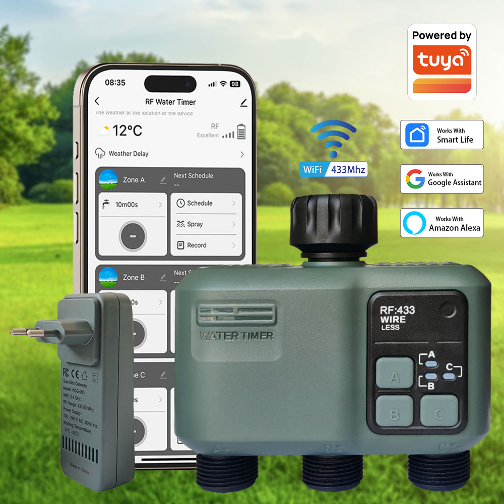 جهاز تحكم بالري الأوتوماتيكي ا - مراجعة Smart Garden Water Timer وسعره