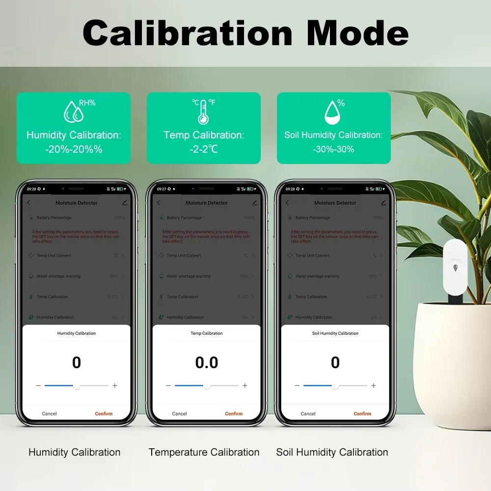 جهاز استشعار درجة الحرارة والر - مراجعة Smart Garden Sensors وسعره